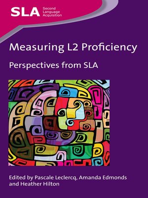cover image of Measuring L2 Proficiency
